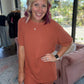 24/7 Ribbed Set - Burnt Orange