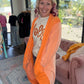 It's Friday Cardi- Orange