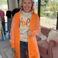 It's Friday Cardi- Orange