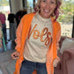 It's Friday Cardi- Orange