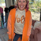 It's Friday Cardi- Orange