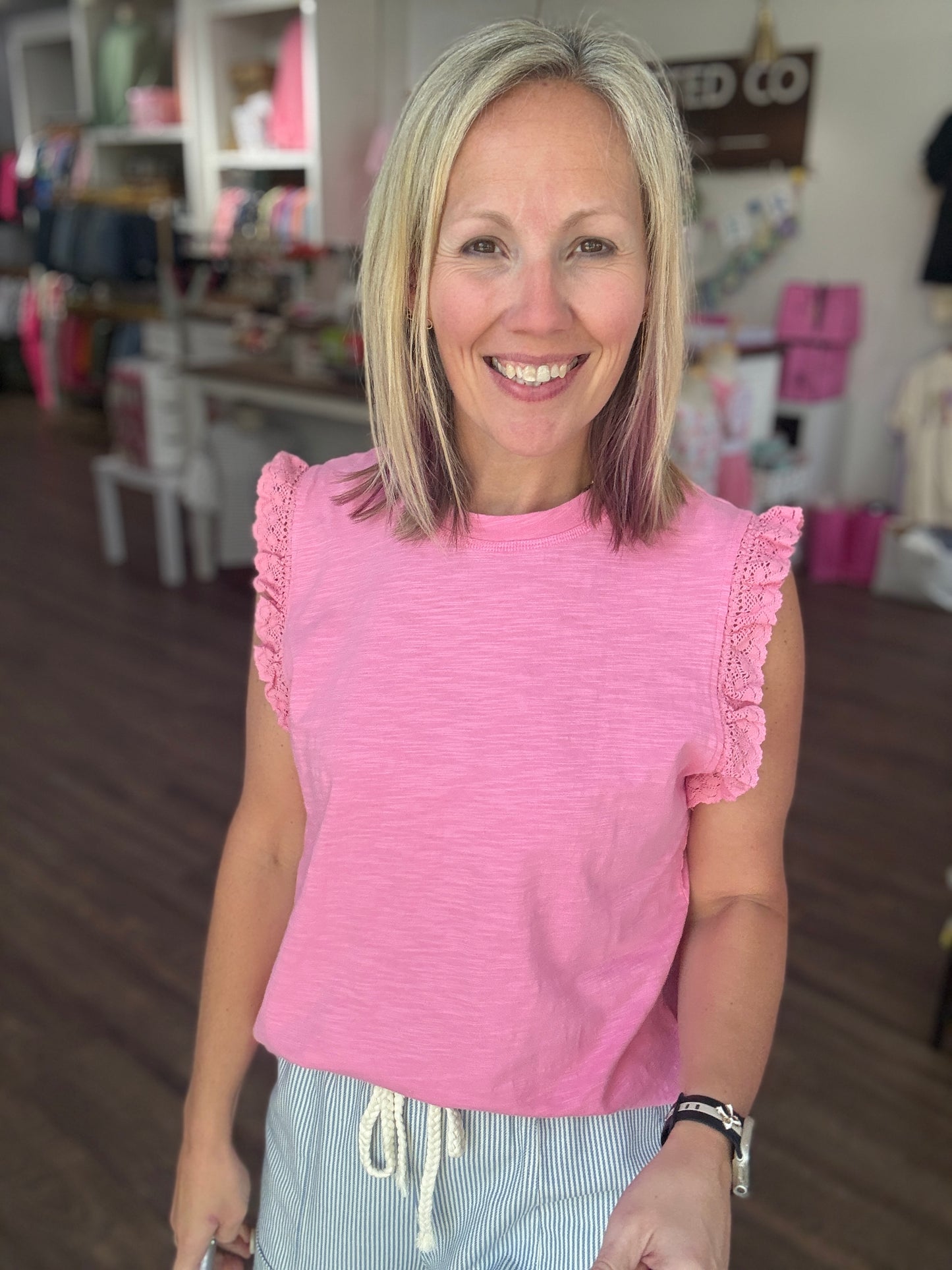 Sweet Lace Days- Pink