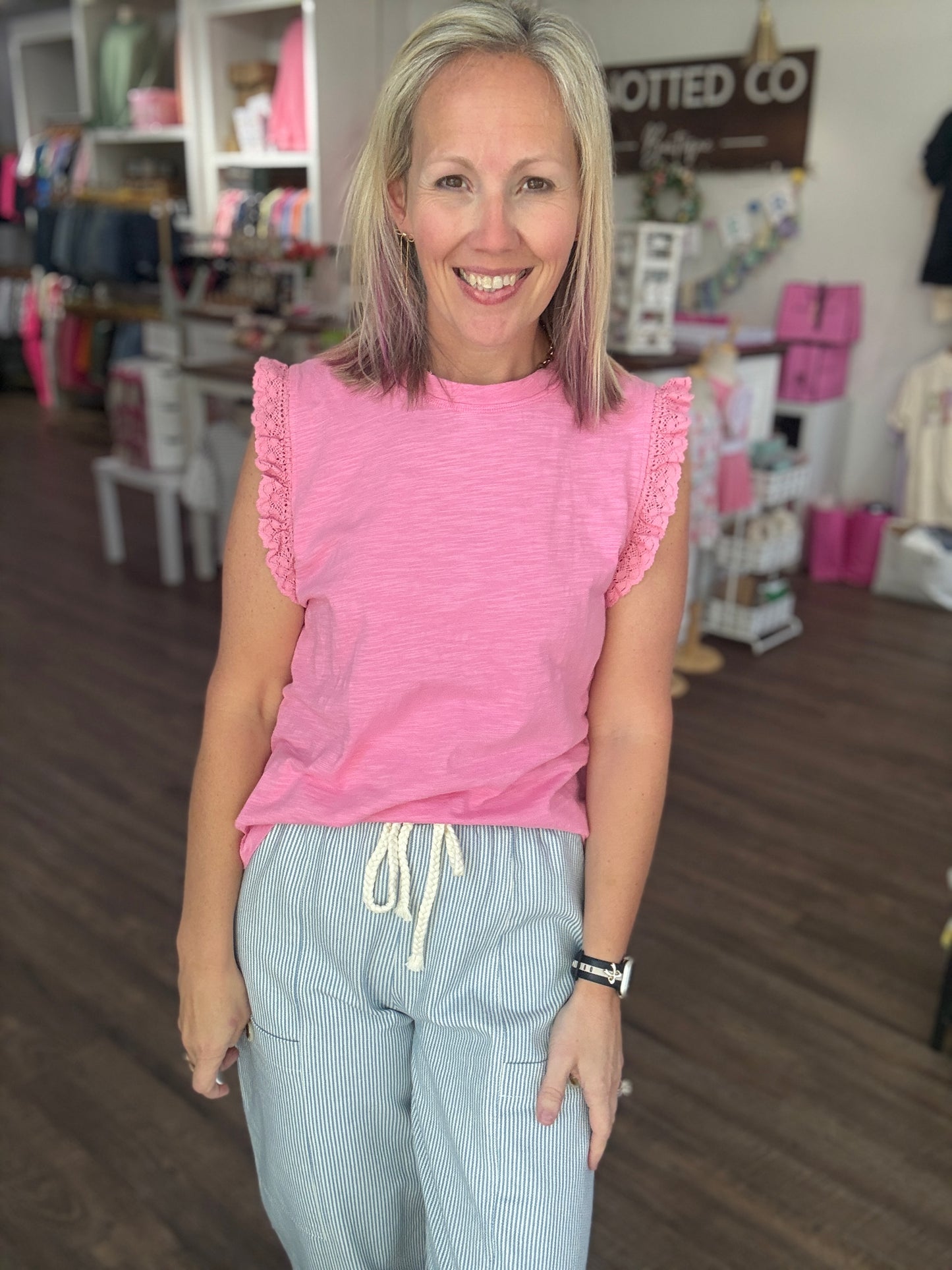 Sweet Lace Days- Pink