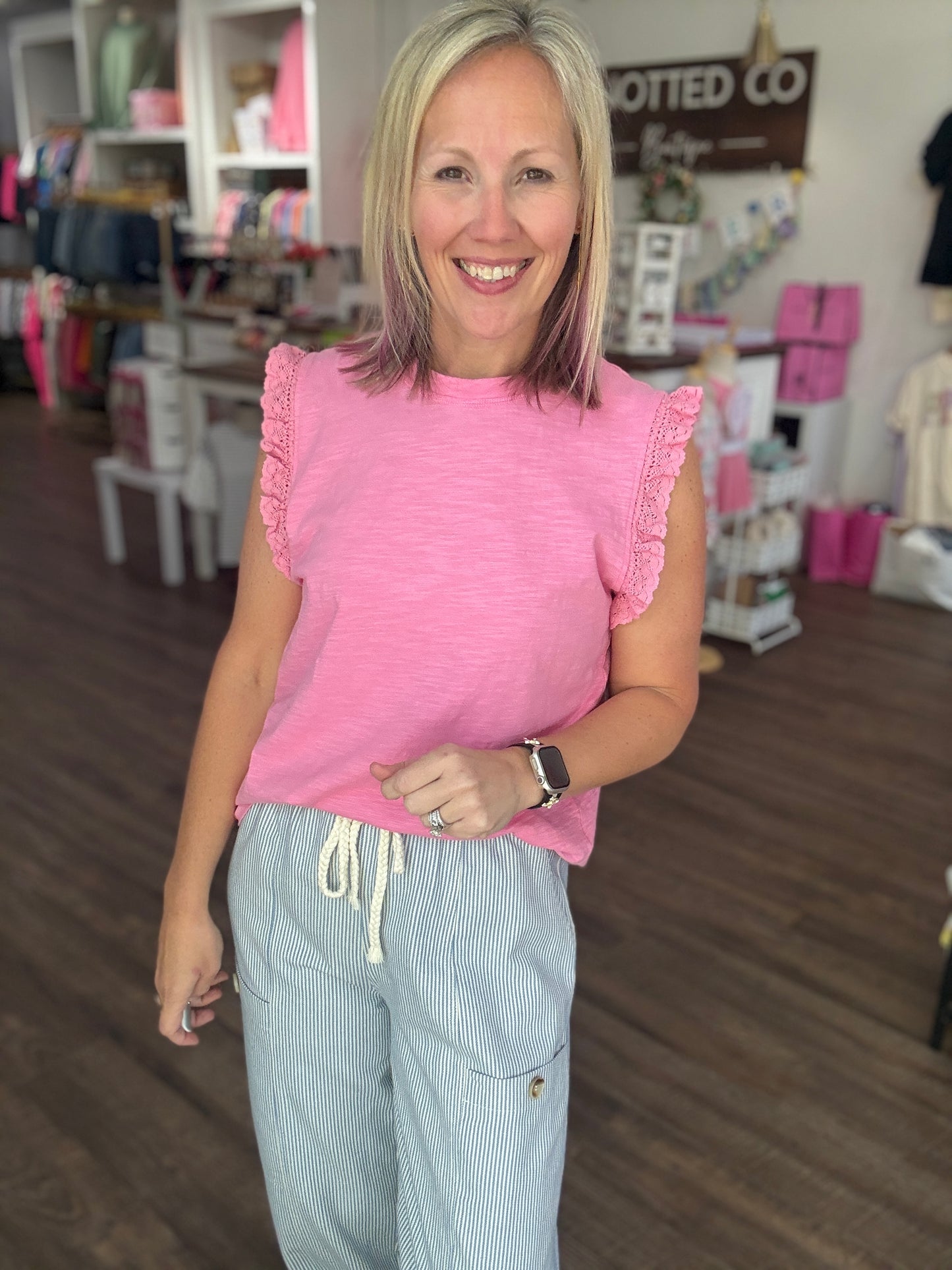 Sweet Lace Days- Pink