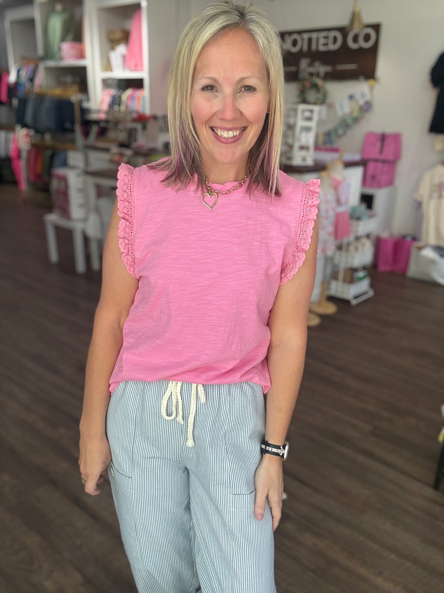 Sweet Lace Days- Pink