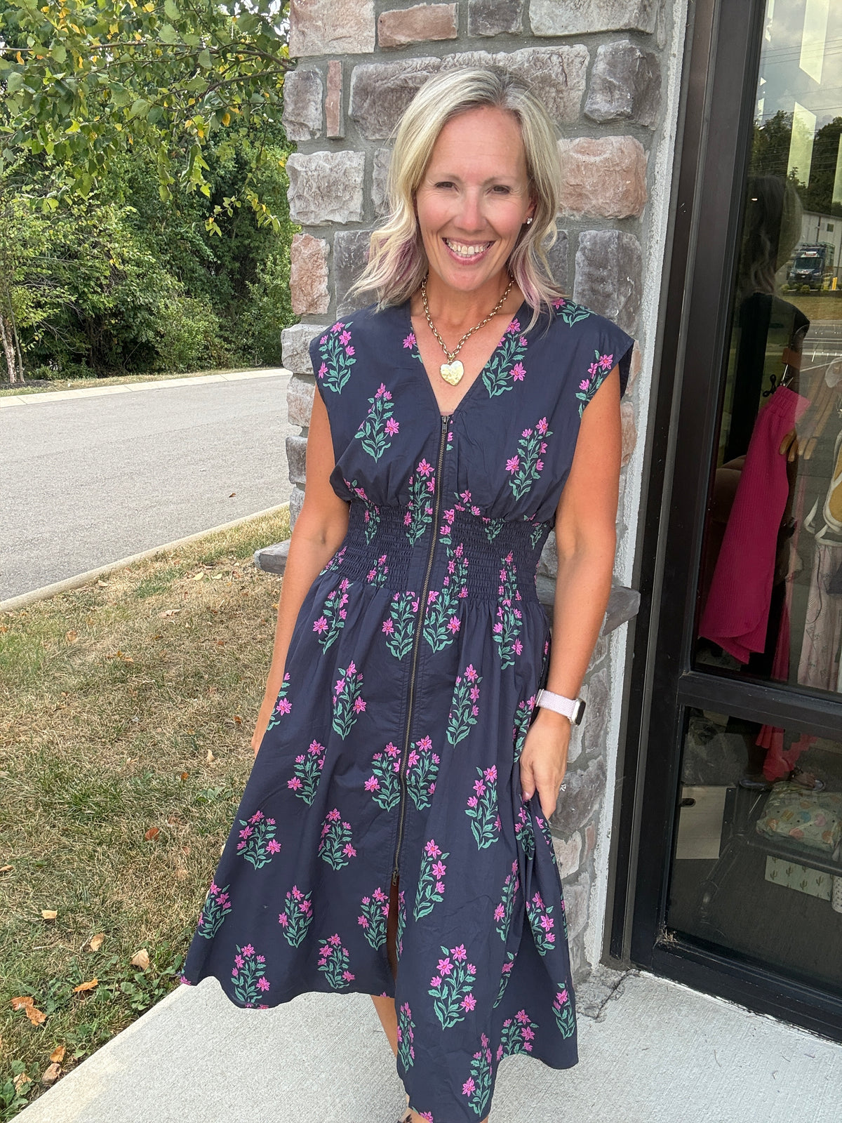 Blooming into Fall Dress