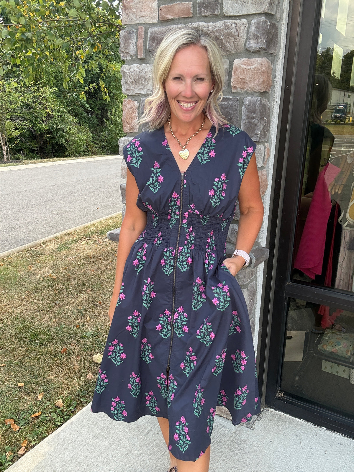 Blooming into Fall Dress
