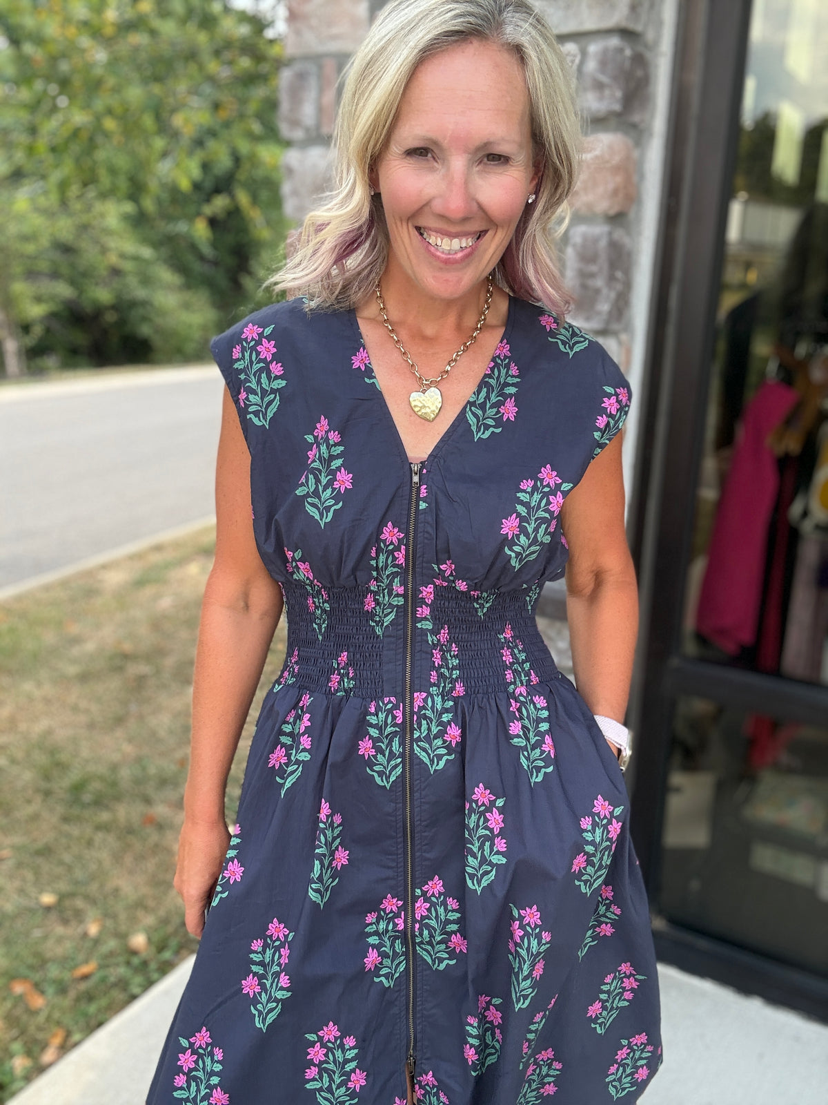 Blooming into Fall Dress