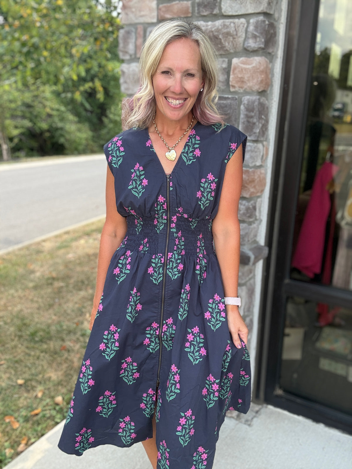 Blooming into Fall Dress