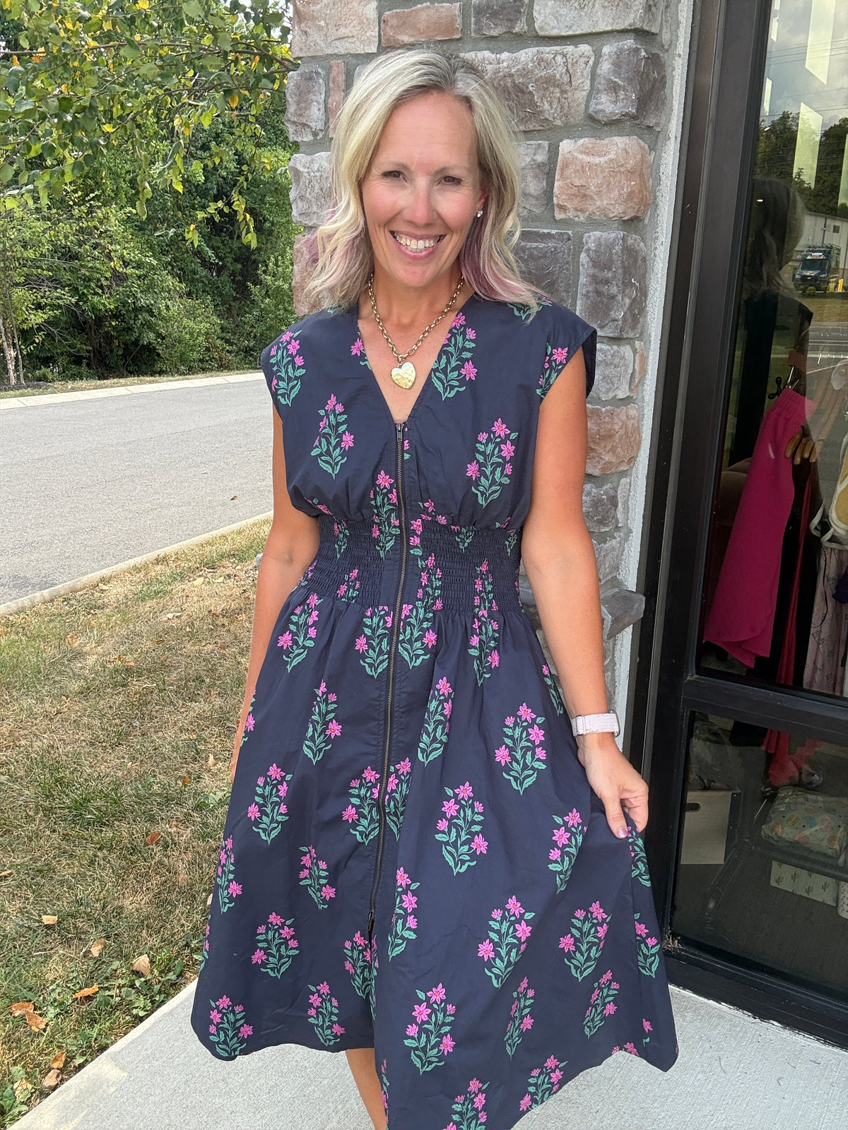Blooming into Fall Dress