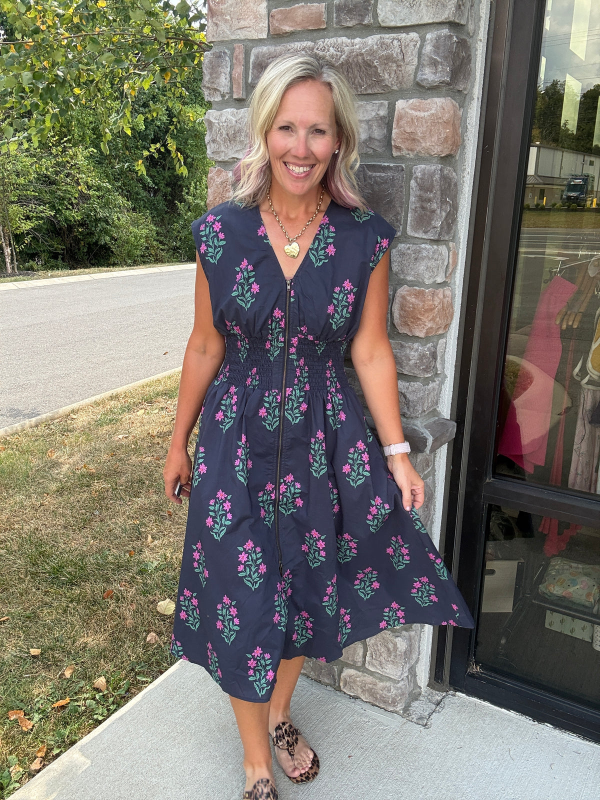 Blooming into Fall Dress