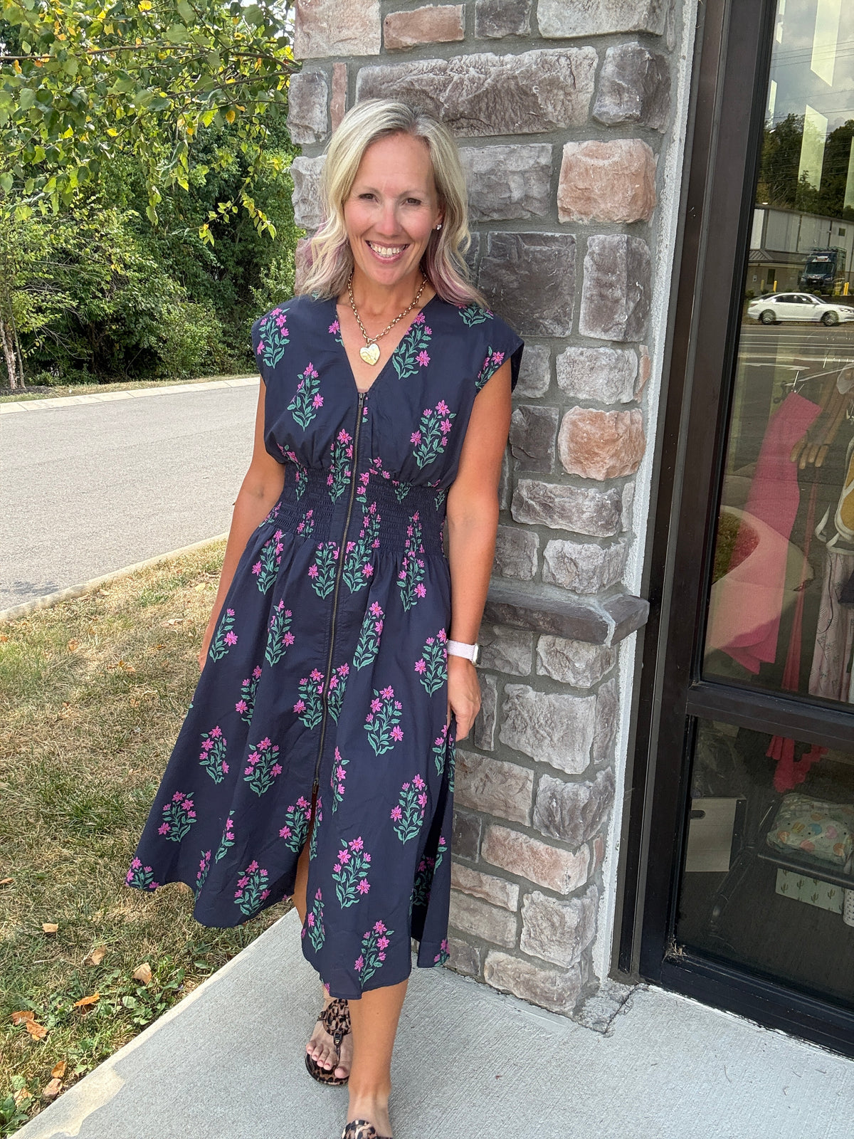 Blooming into Fall Dress