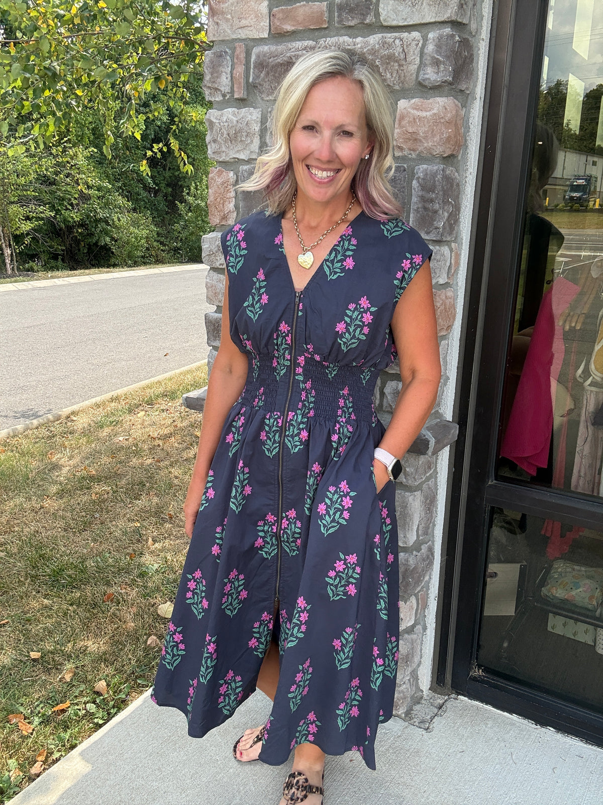 Blooming into Fall Dress