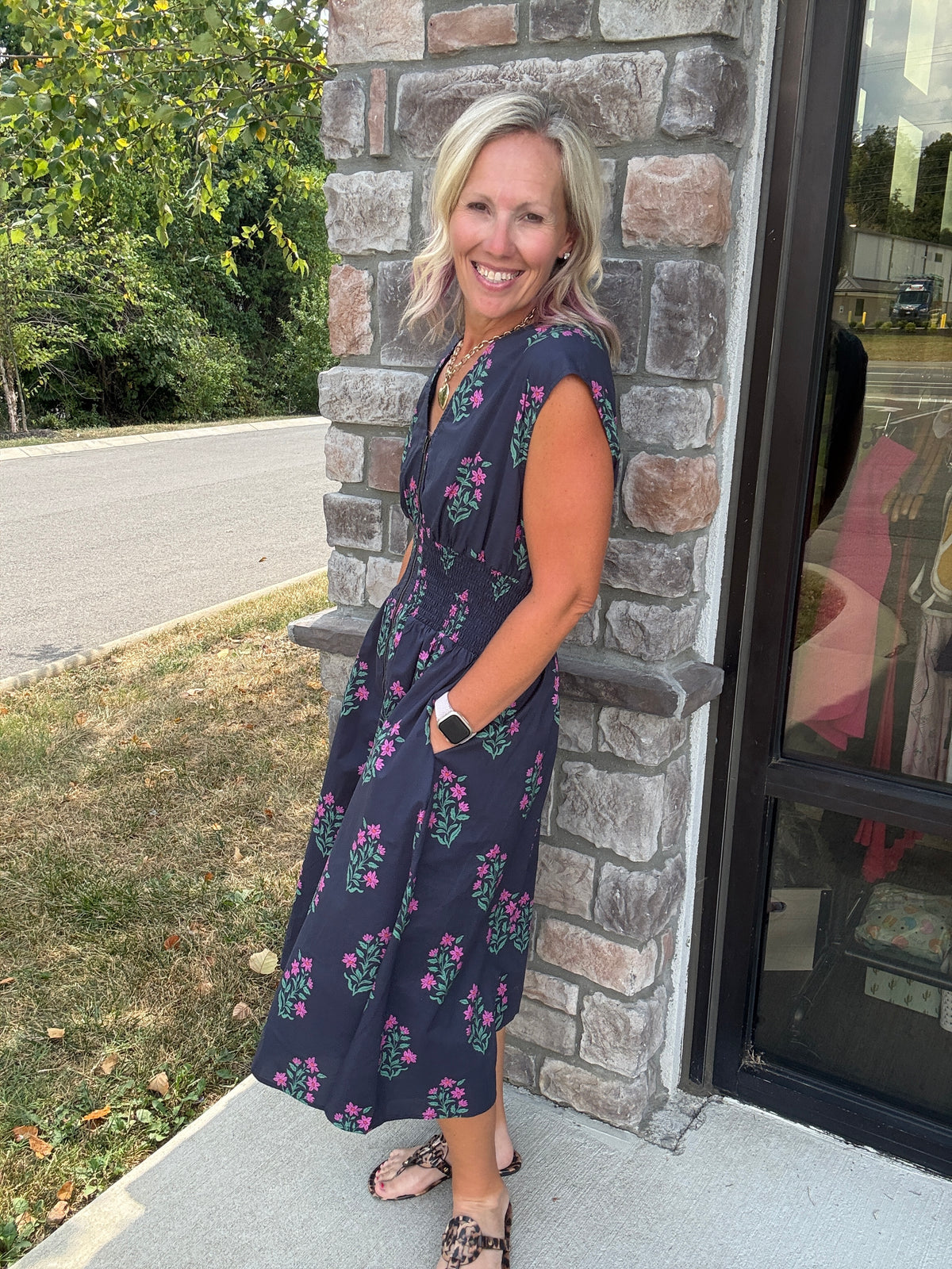 Blooming into Fall Dress