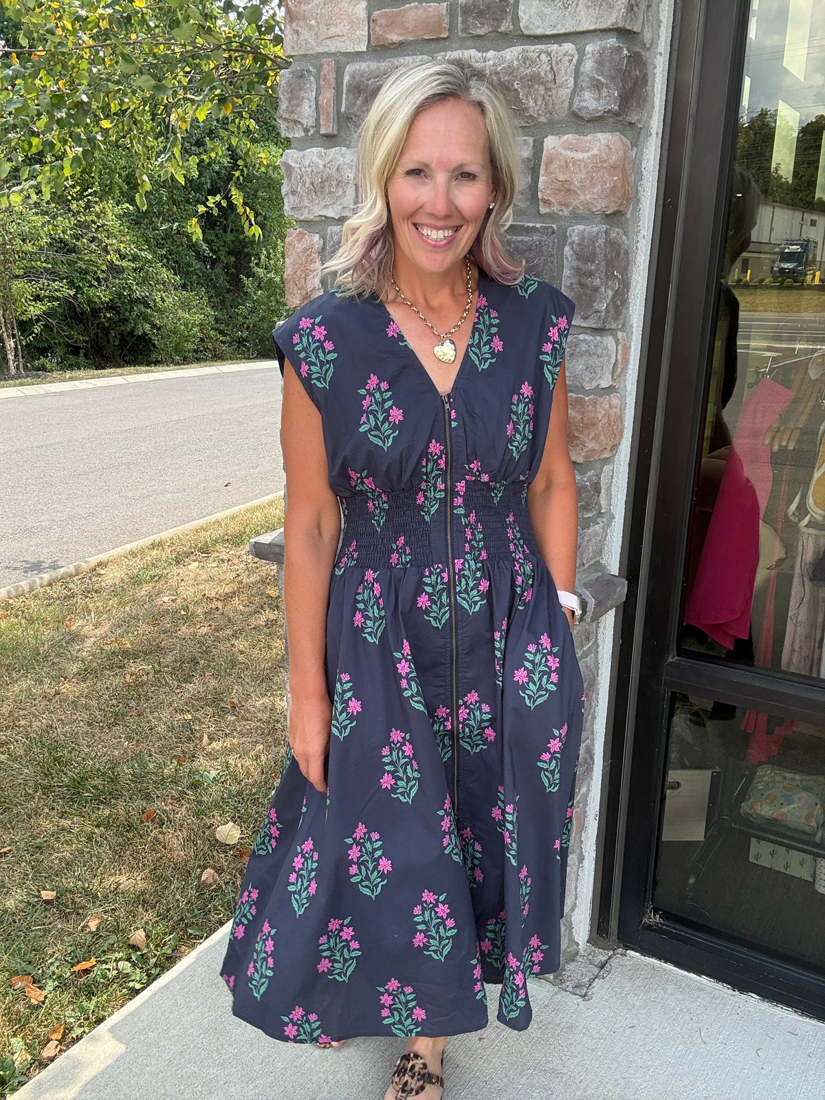 Blooming into Fall Dress