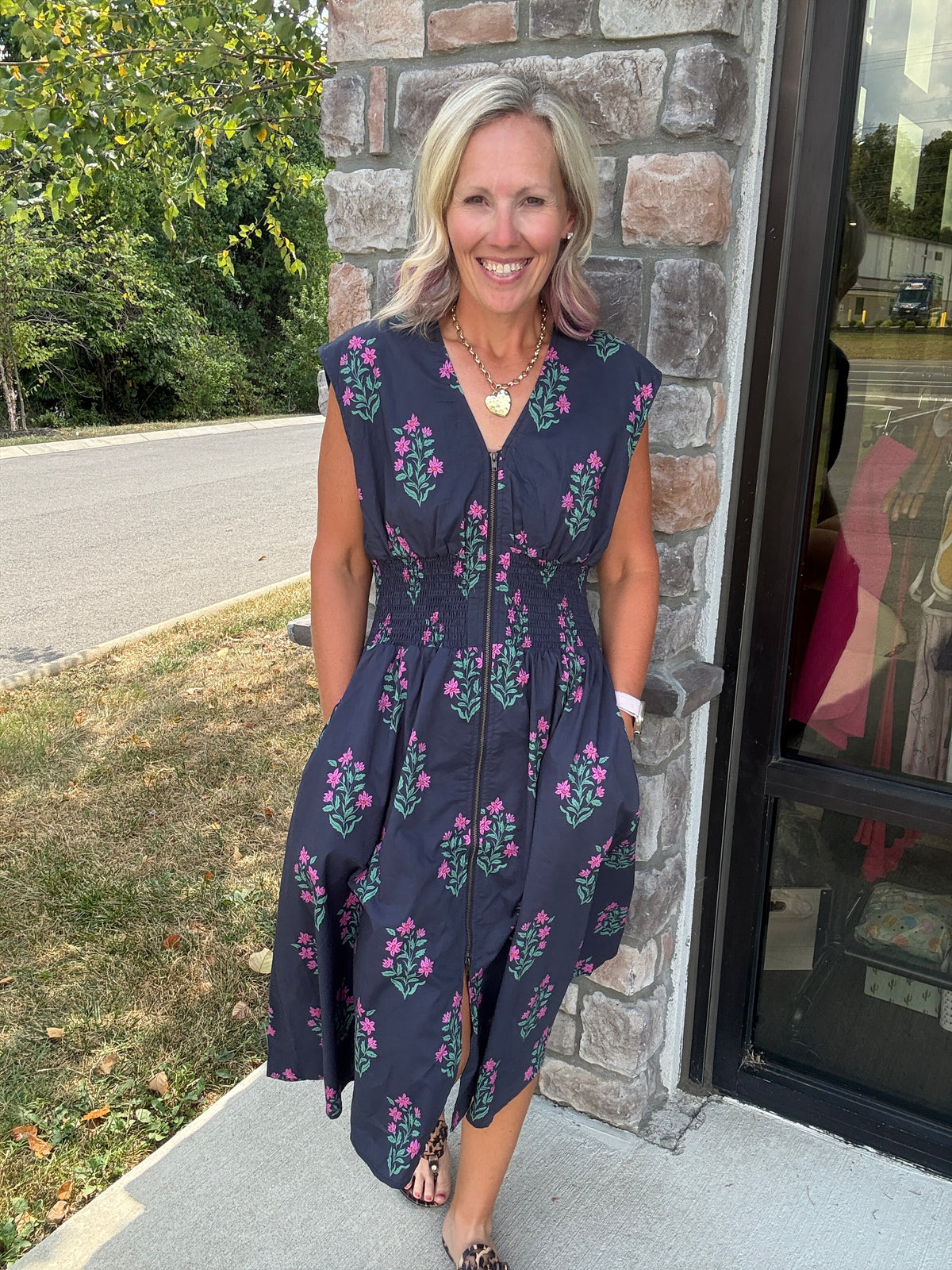 Blooming into Fall Dress