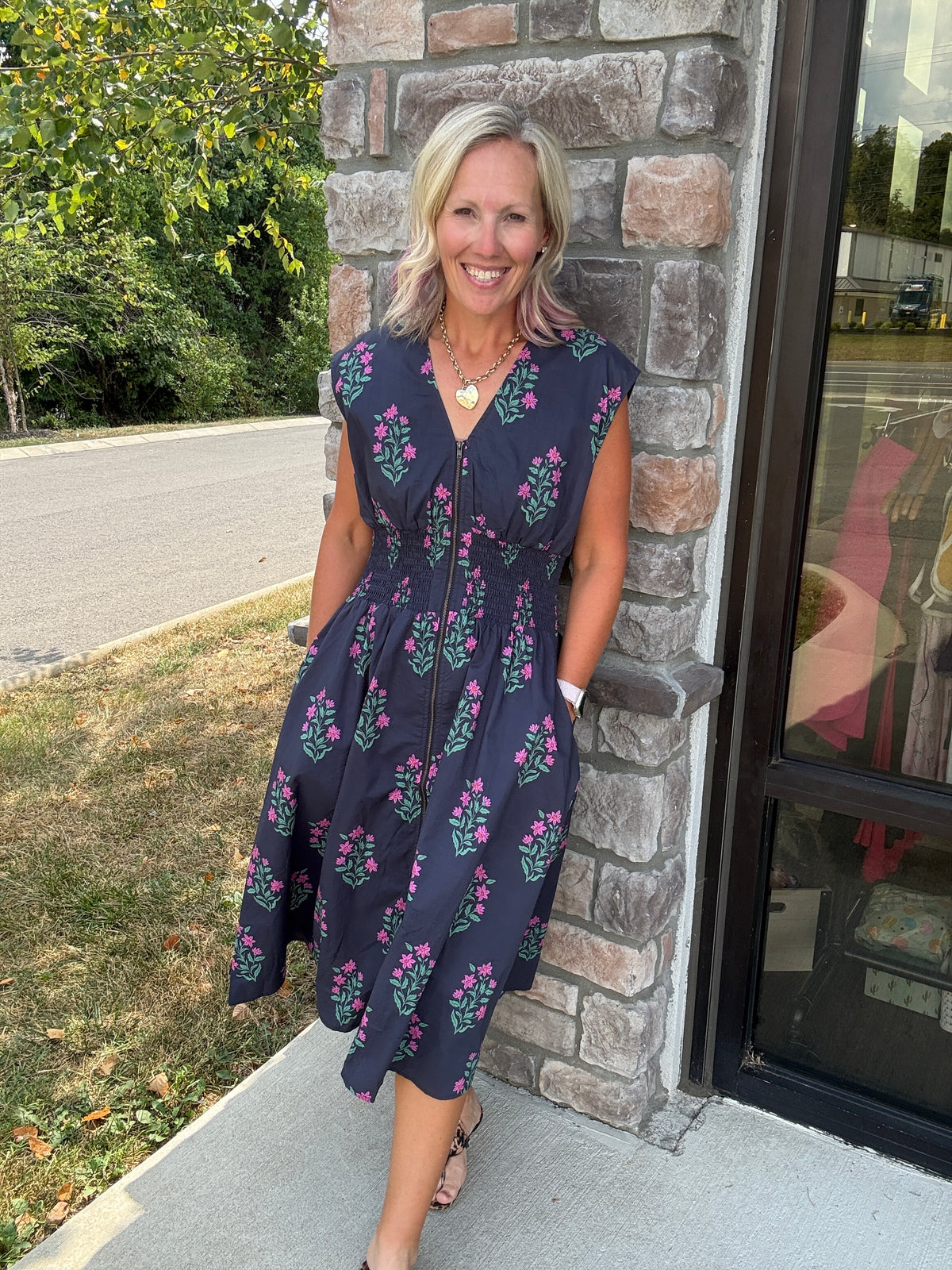 Blooming into Fall Dress
