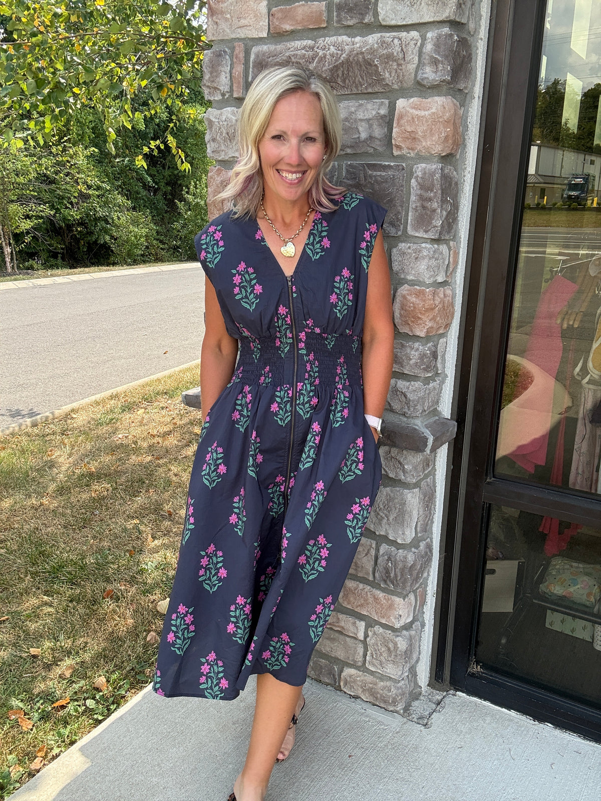 Blooming into Fall Dress