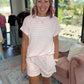 Pink Skies Short Set