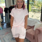 Pink Skies Short Set