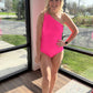 Beach Bound Swimsuit-Pink
