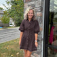 The Good Stitch Dress- Chocolate