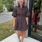 The Good Stitch Dress- Chocolate