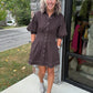 The Good Stitch Dress- Chocolate
