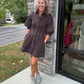 The Good Stitch Dress- Chocolate