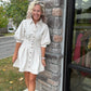 The Good Stitch Dress- Ecru