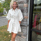The Good Stitch Dress- Ecru