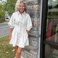 The Good Stitch Dress- Ecru