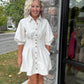 The Good Stitch Dress- Ecru
