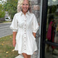 The Good Stitch Dress- Ecru