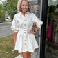 The Good Stitch Dress- Ecru