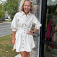 The Good Stitch Dress- Ecru