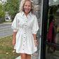 The Good Stitch Dress- Ecru