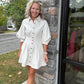 The Good Stitch Dress- Ecru