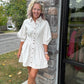 The Good Stitch Dress- Ecru