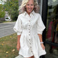 The Good Stitch Dress- Ecru