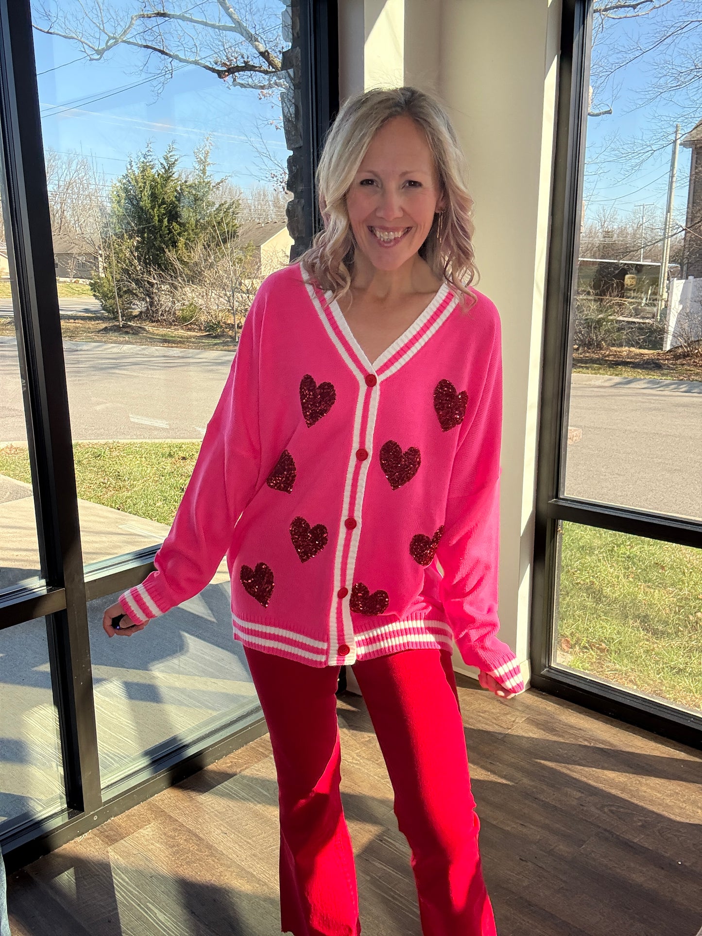 Happy Hearts Cardigan