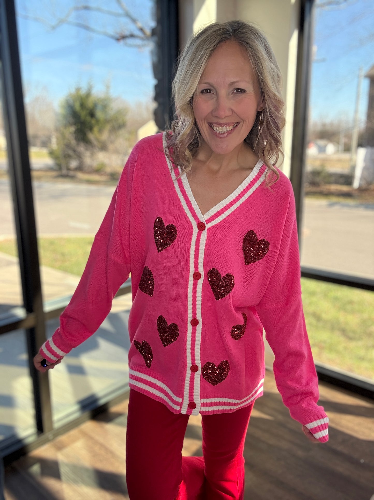 Happy Hearts Cardigan
