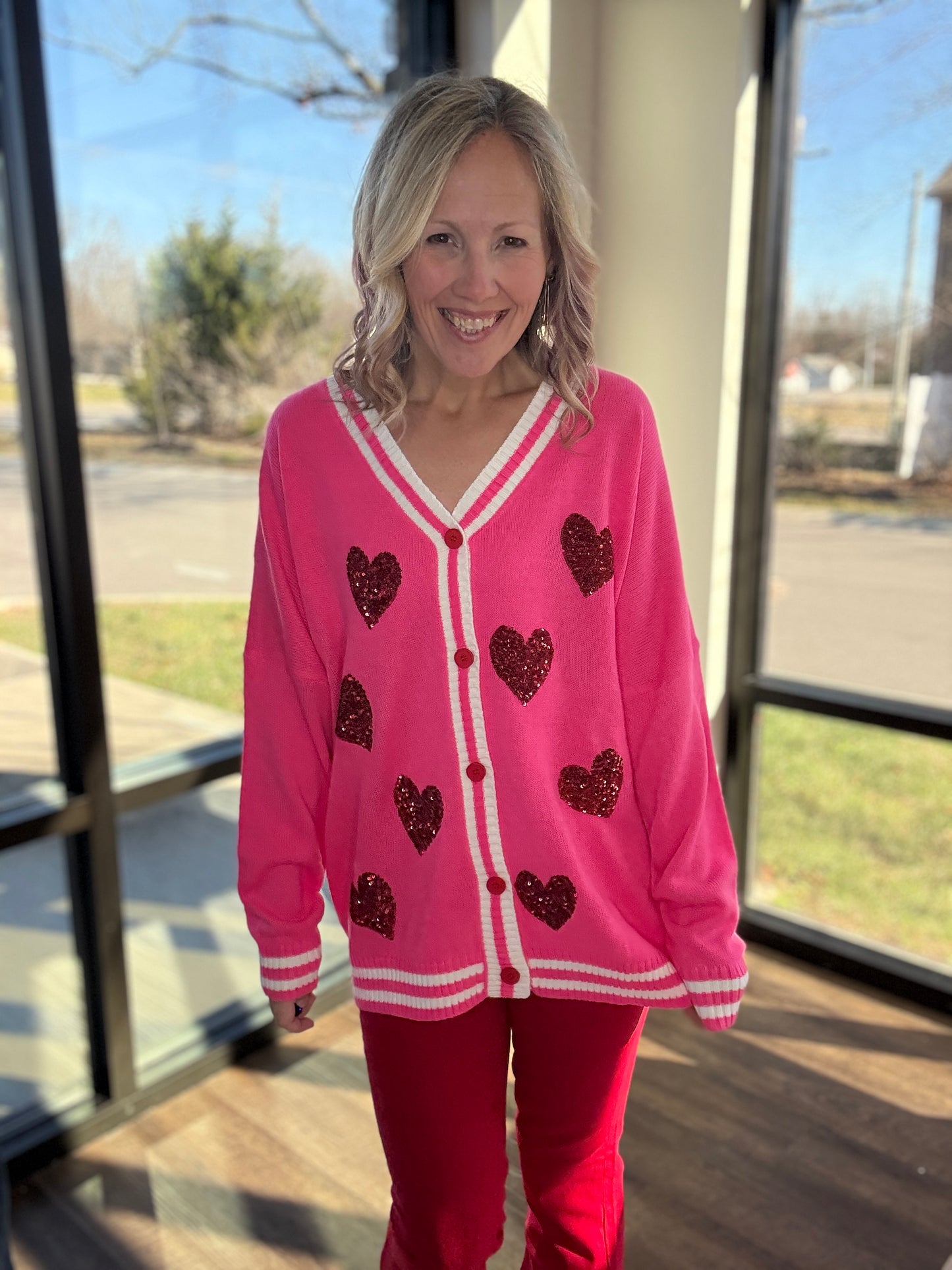 Happy Hearts Cardigan