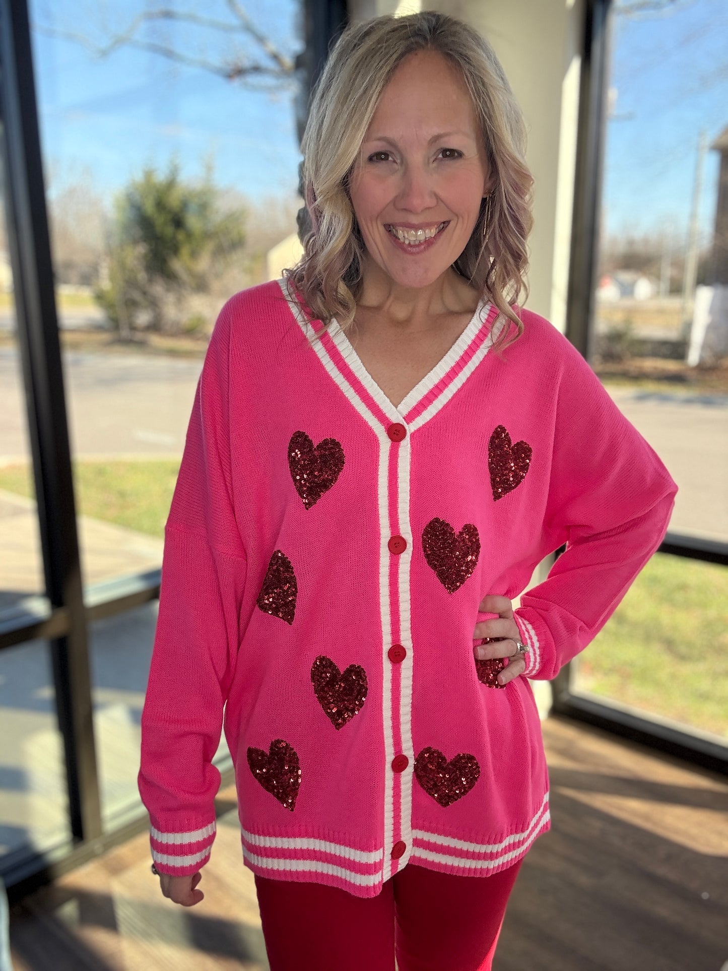 Happy Hearts Cardigan