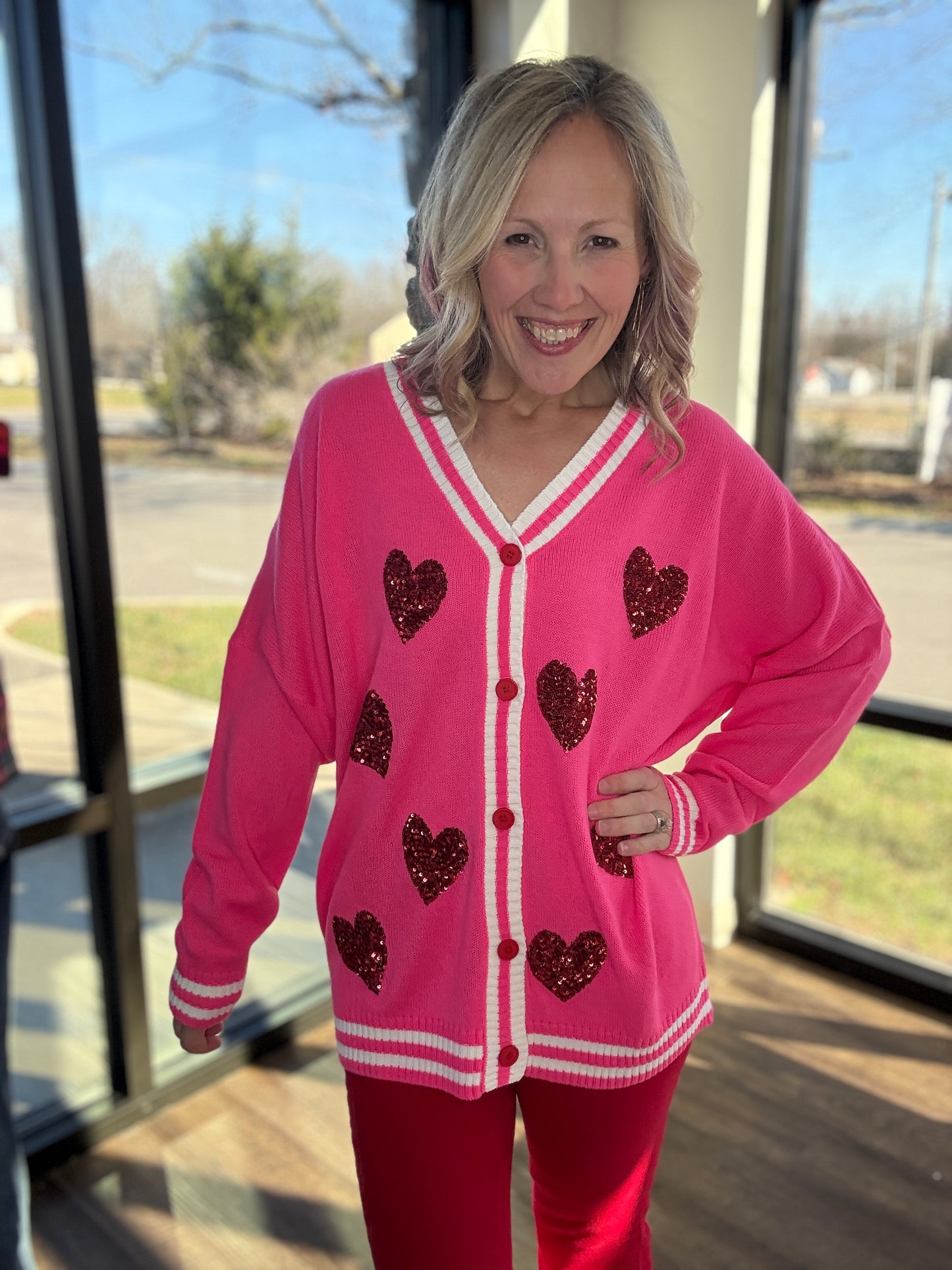 Happy Hearts Cardigan