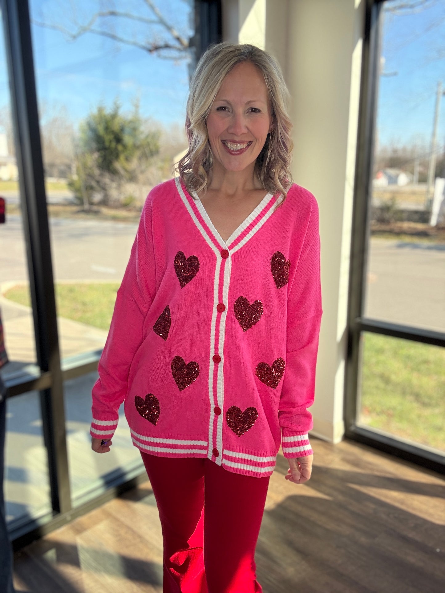 Happy Hearts Cardigan