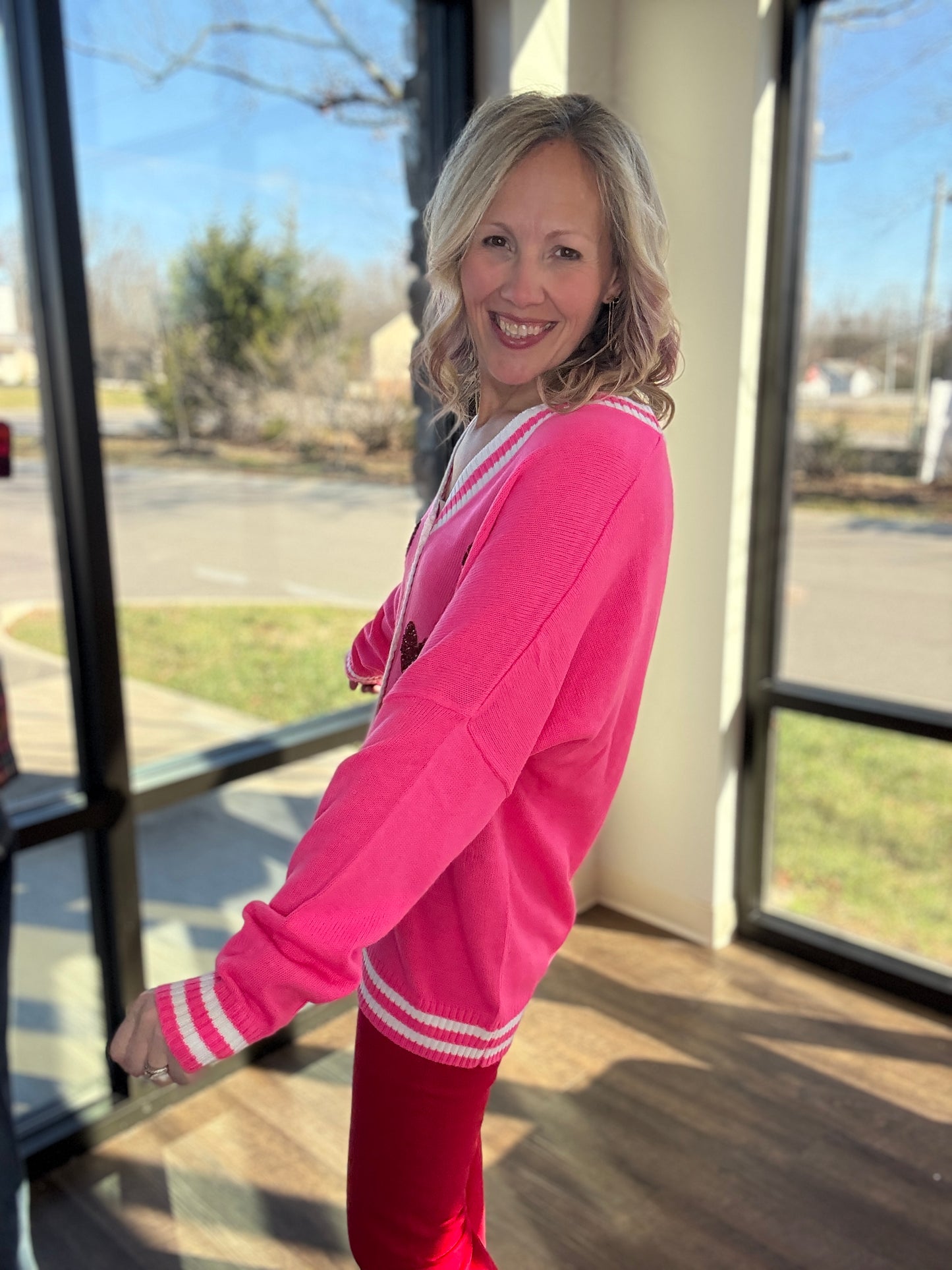 Happy Hearts Cardigan