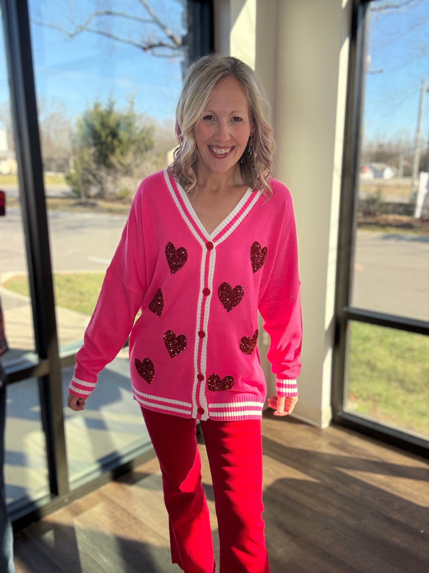 Happy Hearts Cardigan