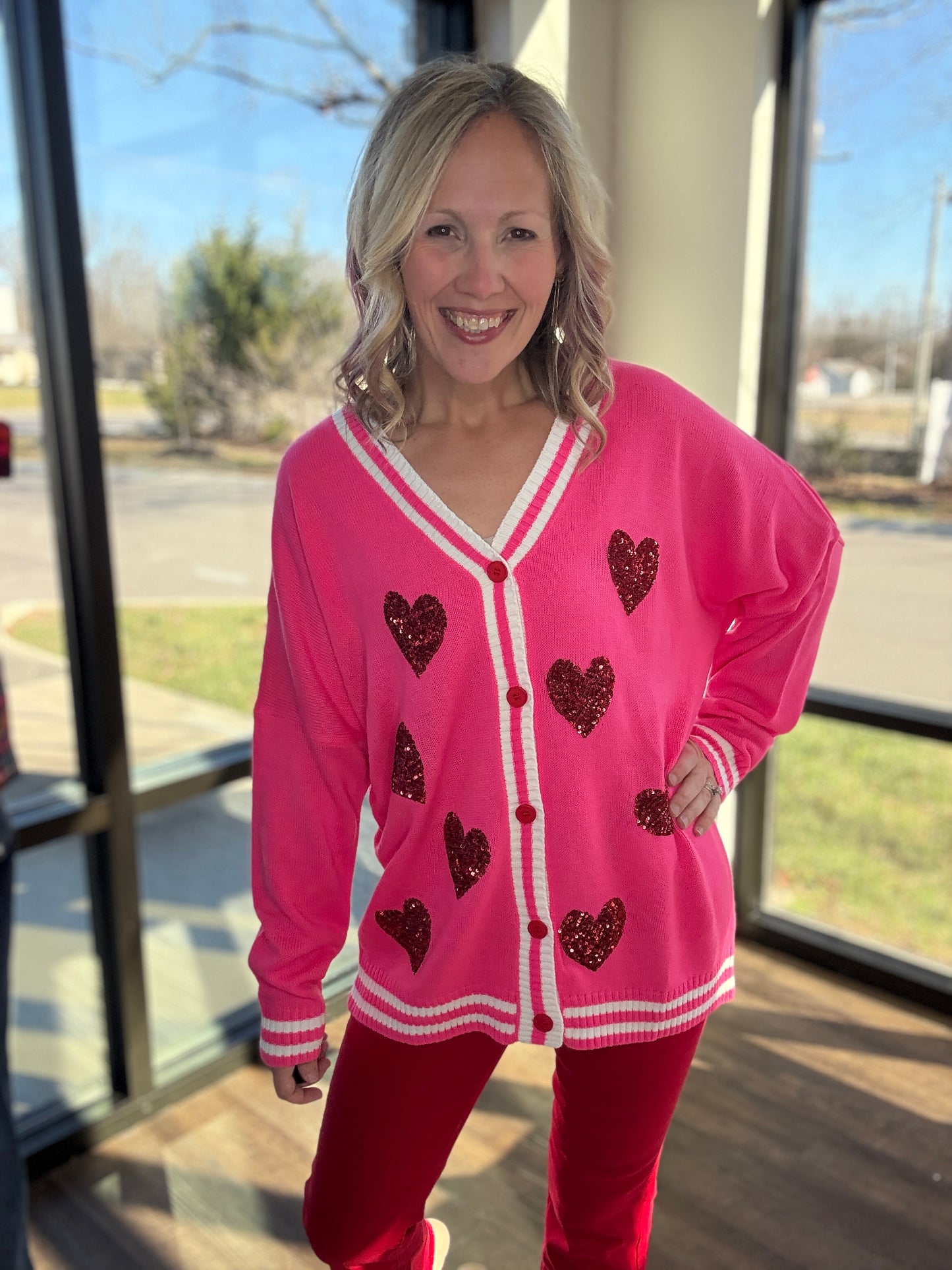 Happy Hearts Cardigan