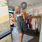 Camo Cozy Overalls- Shorts